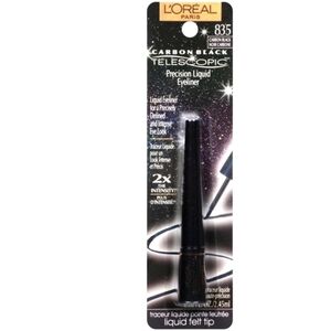 New LOREAL Telescopic Eyeliner Carbon Black 835🌴